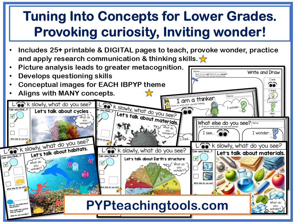 Early Years Provocation Concept Story Mats: How the World Works Grades K- 3