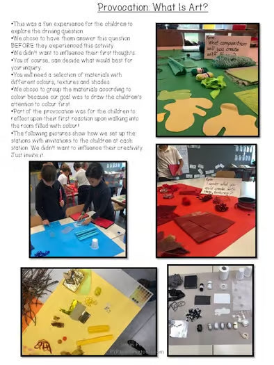 IB PYP Arts & Literacy Inquiry: How We Express Ourselves