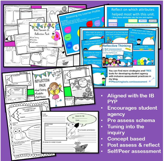 A Bundle of Assessment & Reflection Tools for the IB PYP