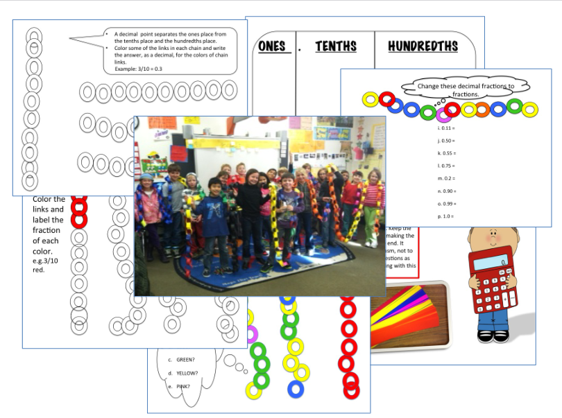 Decimal Fractions Inquiry: An Introduction with Giant Paper Chain