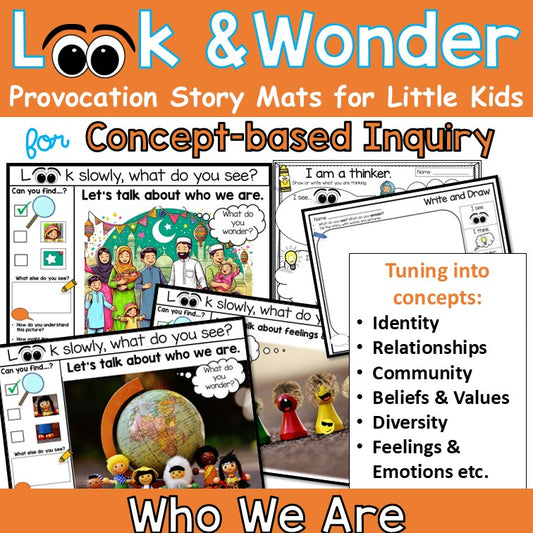 Early Years Provocation Concept Story Mats IB PYP Who We Are