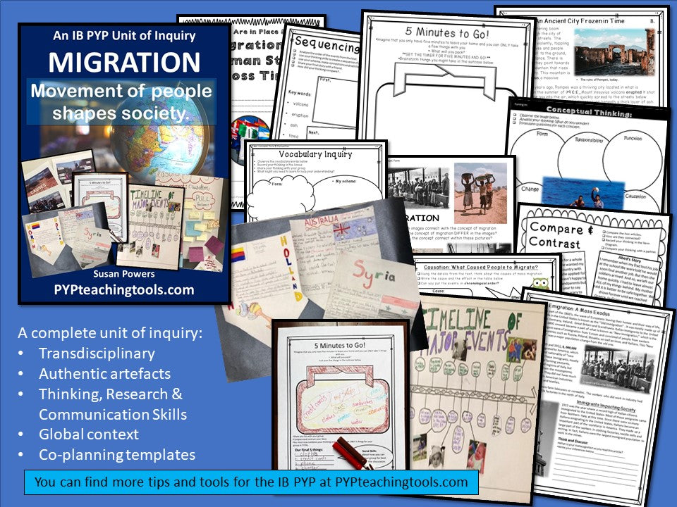 IB PYP Unit of Inquiry into Human Migration