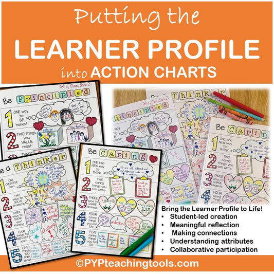 IB PYP LEARNER PROFILE APPLY THE ATTRIBUTES ACTIVITY