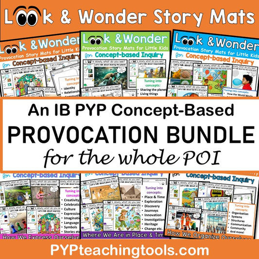 Early Years Provocation Story Mats: For every theme - K-Grade 3