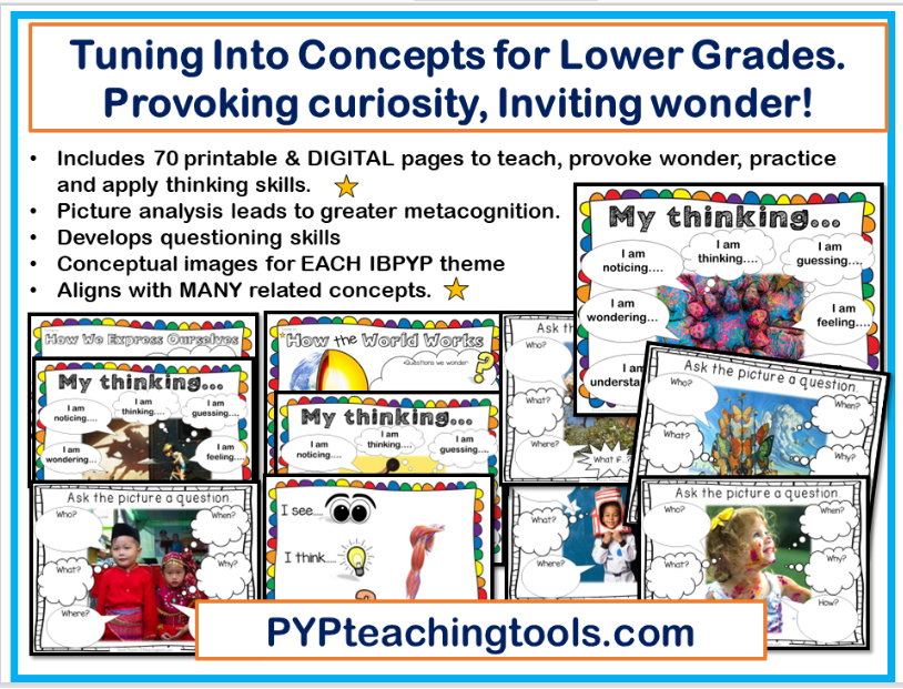 Picture Analysis Inquiry Provocation Pack for Lower Grades