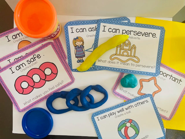 IB PYP Social Emotional Skills Task Cards for Early Years