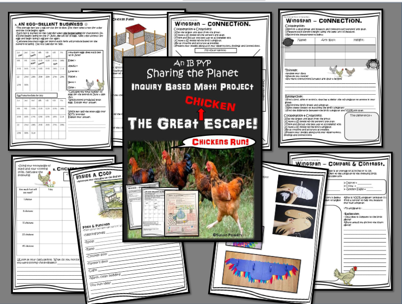 Math Inquiry Project: Sharing the Planet - Data Analysis, Measure, Fractions