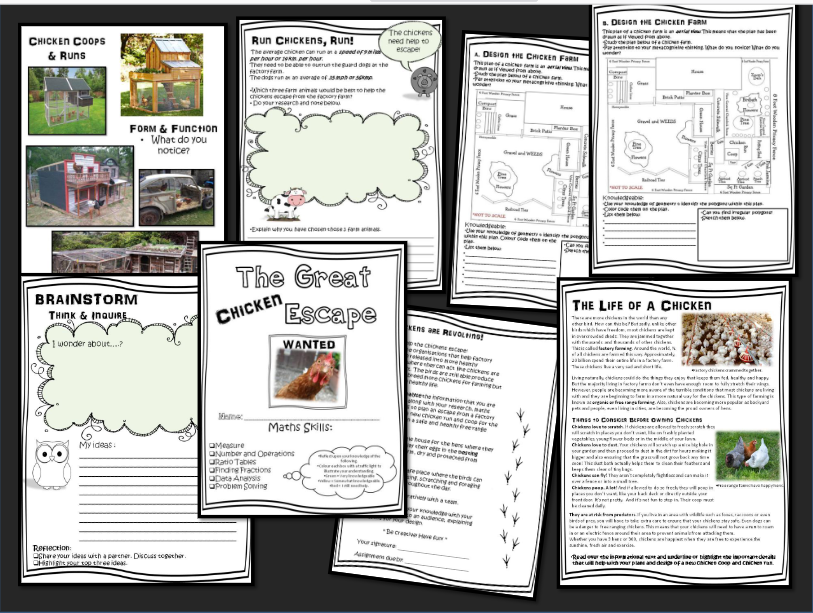 Math Inquiry Project: Sharing the Planet - Data Analysis, Measure, Fractions