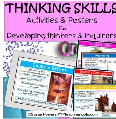 IB PYP Thinking Skills Strategies & Activities for Big Kids