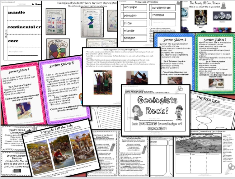 IB PYP Inquiry How the World Works: Rocks and Minerals