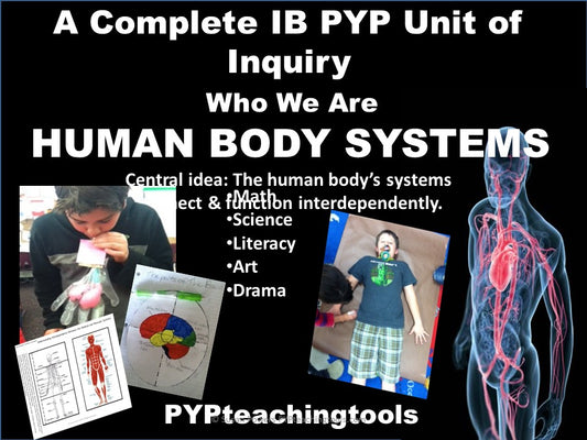 IB PYP SCIENCE UNIT OF INQUIRY HUMAN BODY SYSTEMS