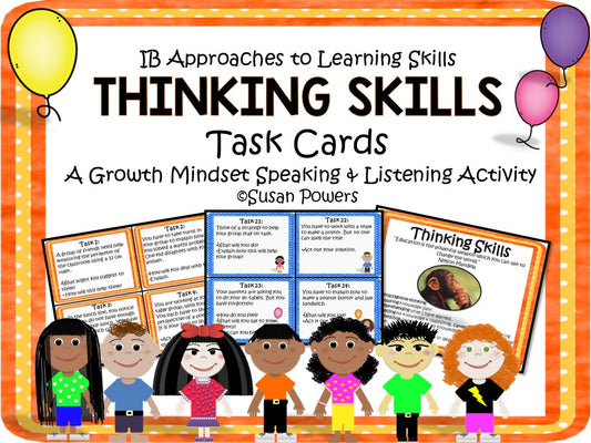 Thinking Skills Task Cards for the Inquiry-based Classroom