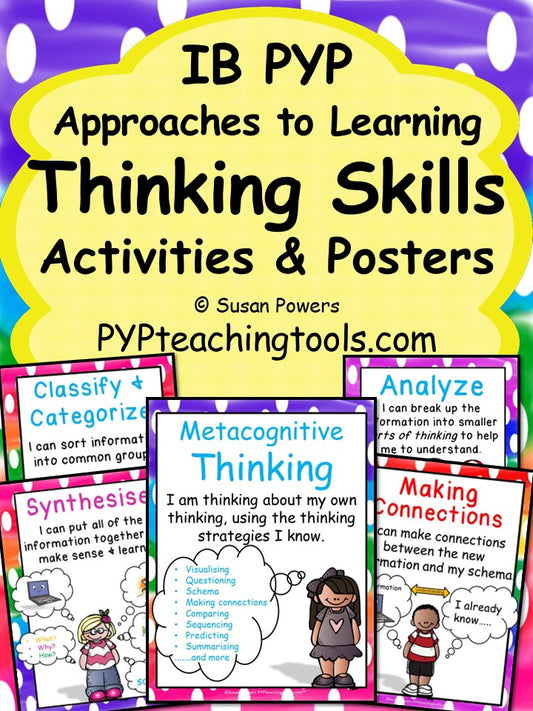 Approaches to Learning Thinking Skills & Strategies