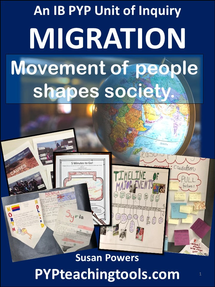 IB PYP Unit of Inquiry into Human Migration