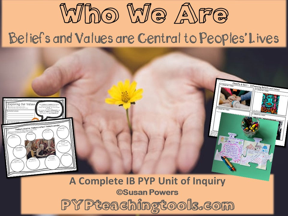 IB PYP UNIT OF INQUIRY WHO WE ARE: BELIEFS & VALUES