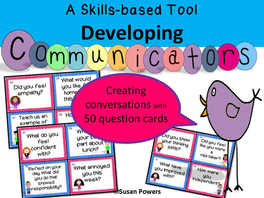 Communication Skills for Little Kids: Conversation Bingo