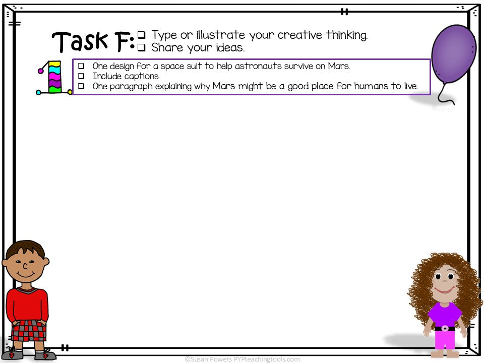 Creative Thinking Skills Task Cards