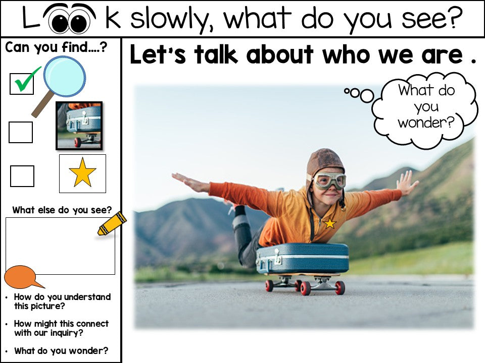 Early Years Provocation Concept Story Mats IB PYP Who We Are