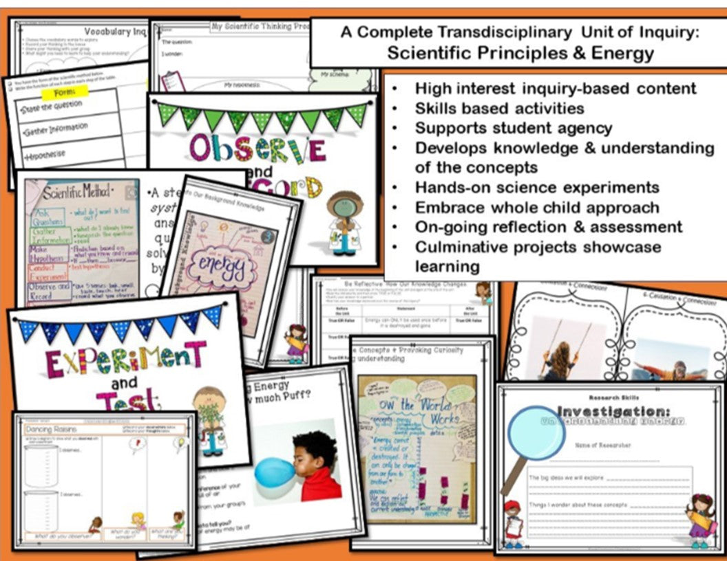 IB PYP Inquiry into Energy - How the World Works