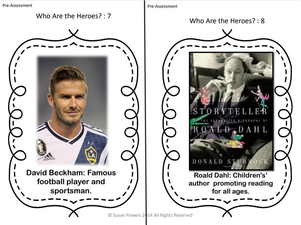 IB PYP Unit of Inquiry: Identity & Heroes: Who We Are