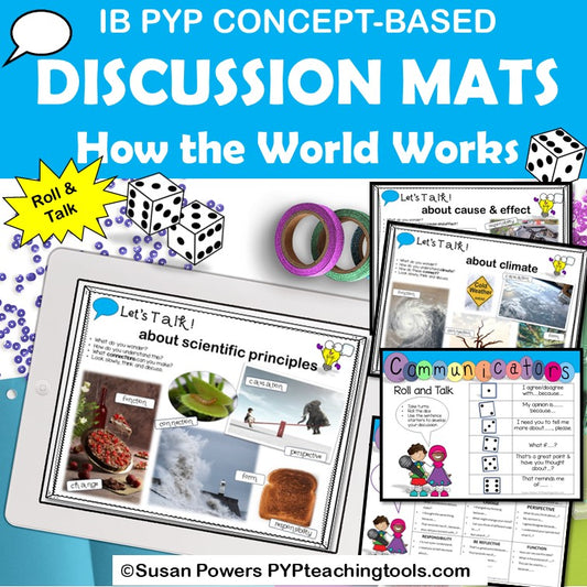 IB PYP Concept Discussion Mats How the World Works