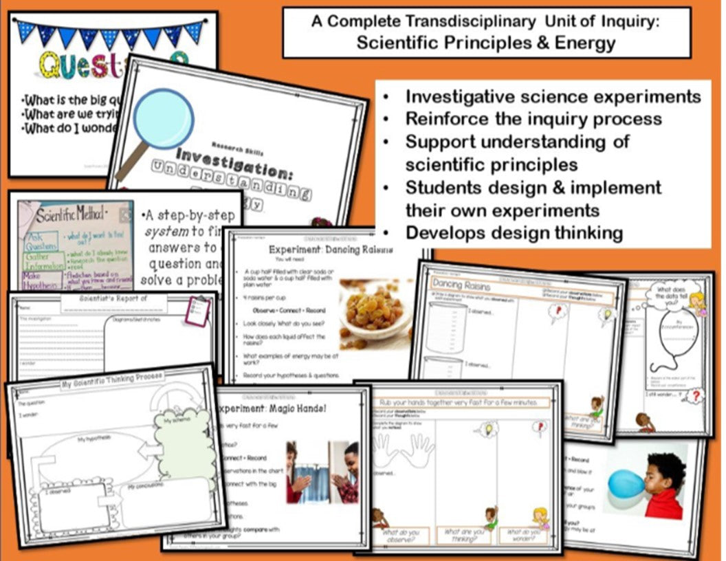 IB PYP Inquiry into Energy - How the World Works