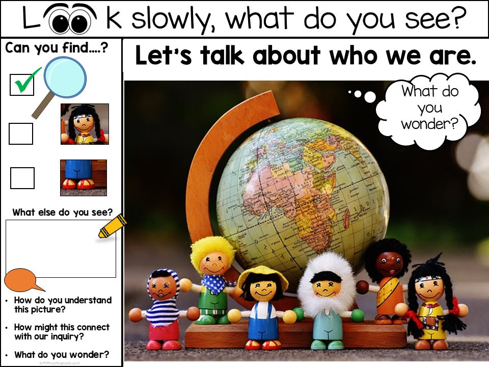 Early Years Provocation Concept Story Mats IB PYP Who We Are