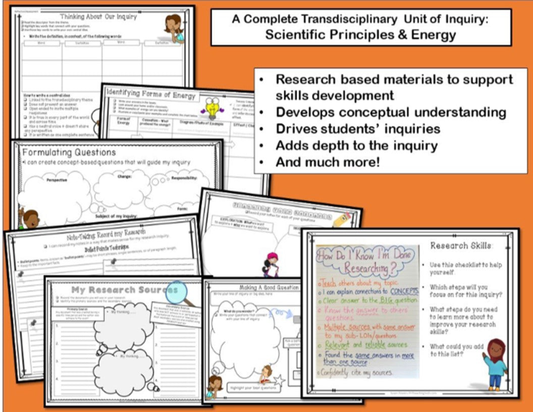 IB PYP Inquiry into Energy - How the World Works