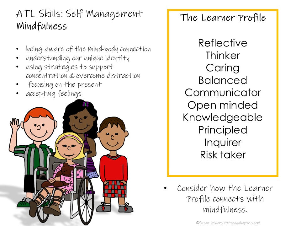 IB PYP Early Years Create Your Own Learner Profile