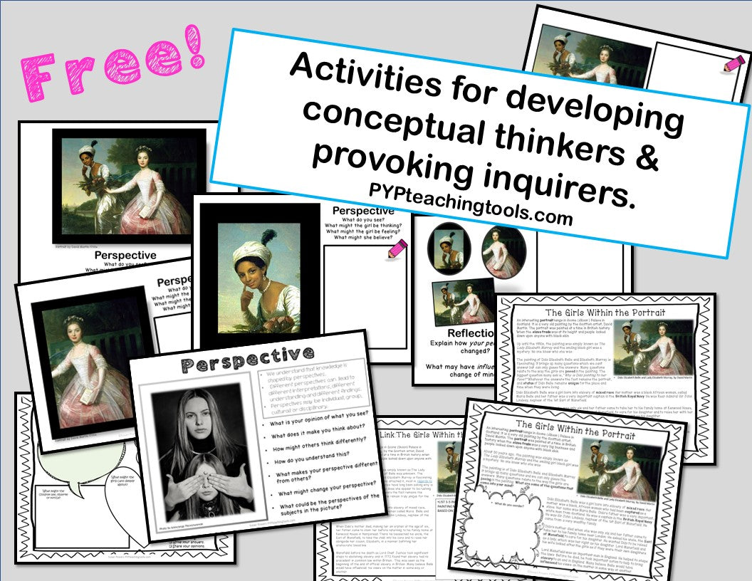 IB PYP Concepts Activities & Posters for Grades 3-5