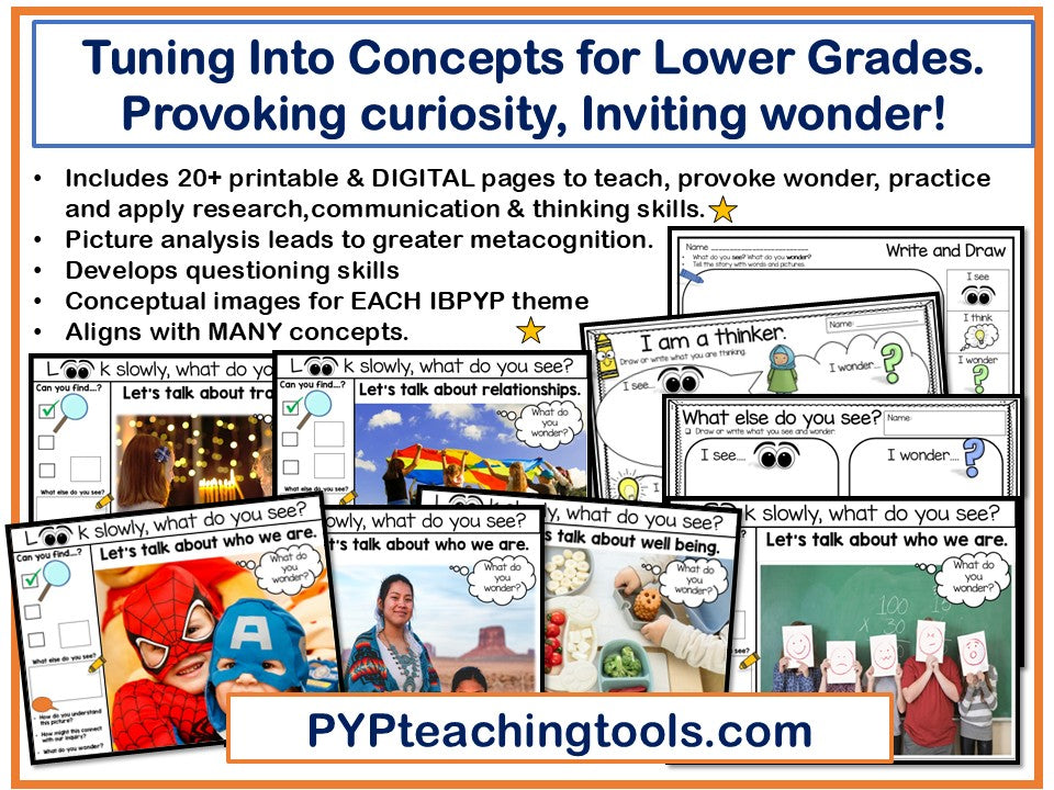 Early Years Provocation Concept Story Mats IB PYP Who We Are