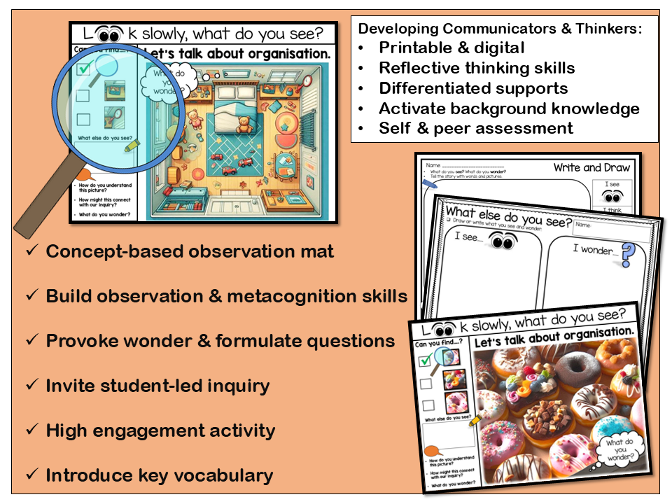 Early Years Provocation Concept Story Mats How We Organize Ourselves