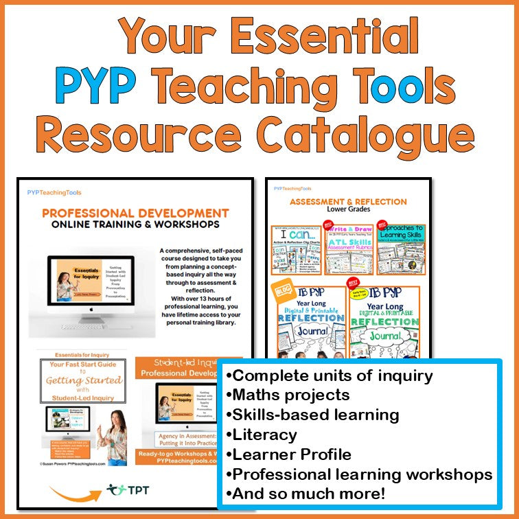 A FREE IB PYP Teaching Tools Resource Catalogue