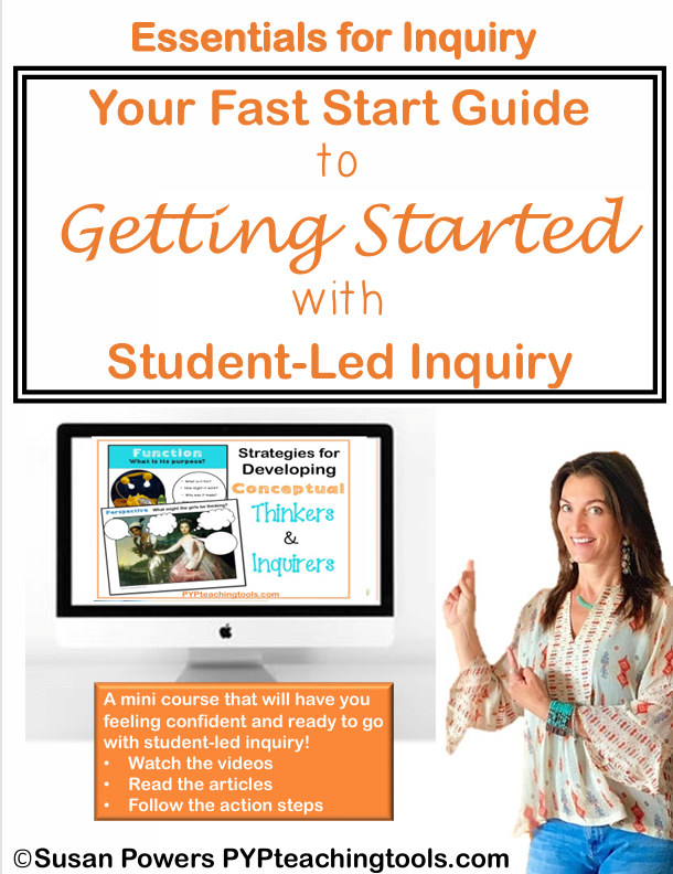 New to the IB PYP? -Fast Start eBook - Getting Started with Concept-based Inquiry